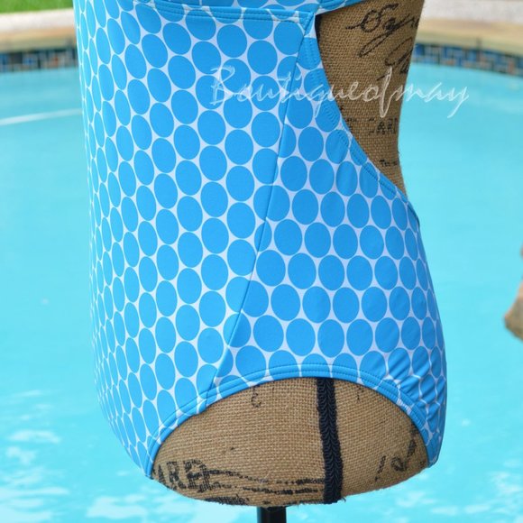 NEW! ECHO DESIGN Low Back 1-Piece Swimsuit - Picture 12 of 13